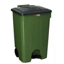 UNDANADAM Köşeli Pedallı Çöp Kovası 85 Lt.( İç Kovasız )